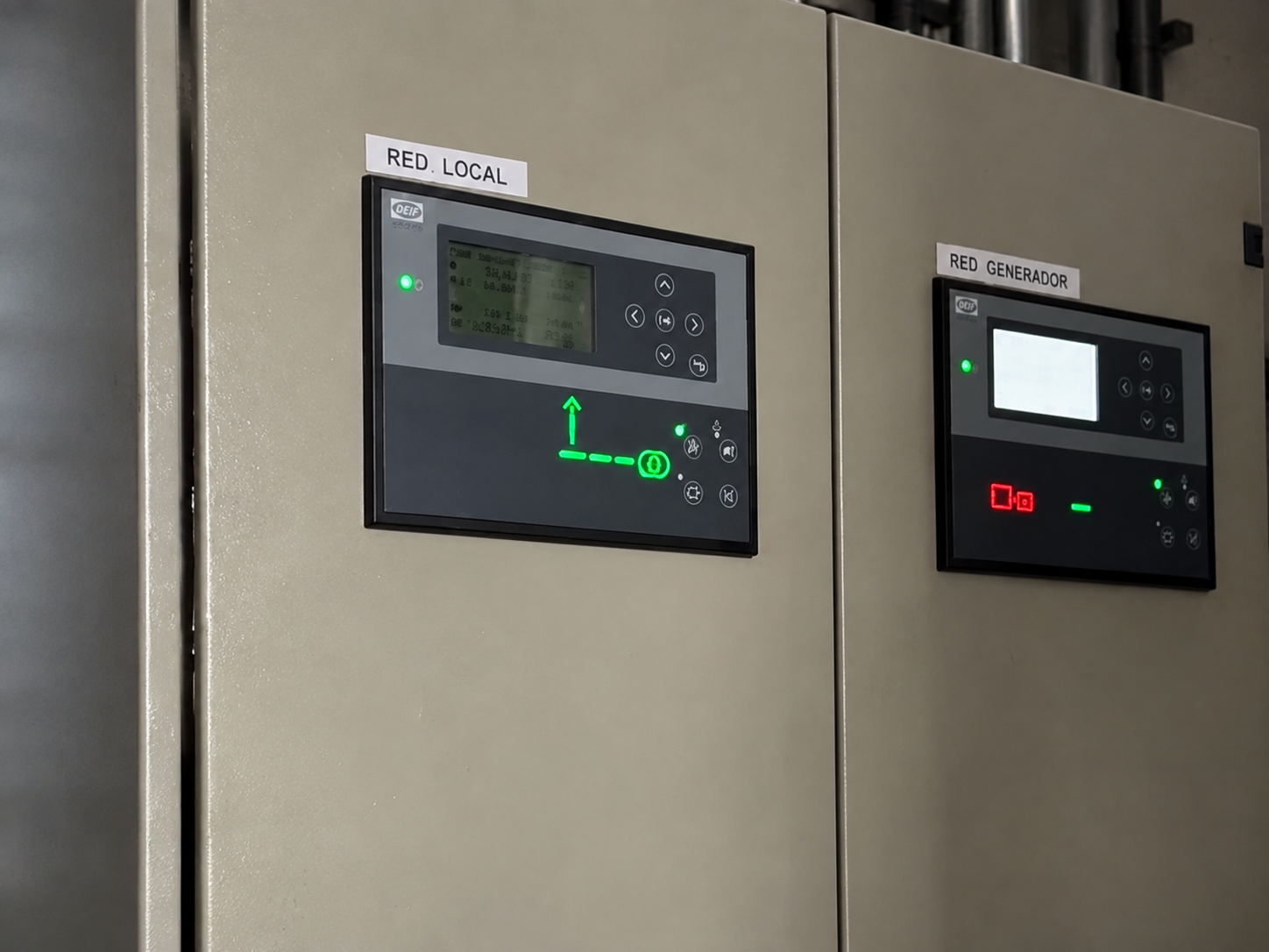 Microredes y sistema de control maestro finalizados durante el arranque operativo